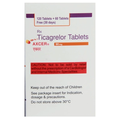 Axcer 90mg Tablet 180's, Pack of 1 TABLET