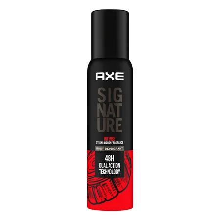 Axe Signature Intense Strong Woody Fragrance Body Deodorant for Men, 154 ml