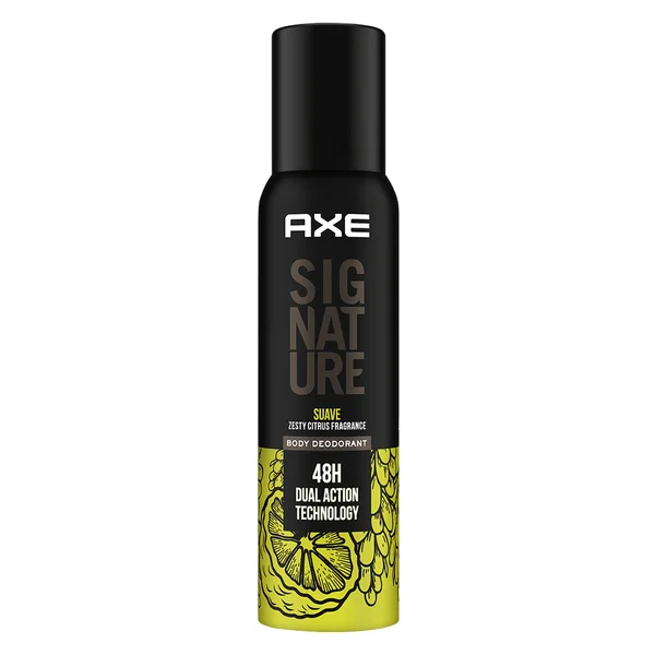 Axe Signature Suave No Gas Body Deodorant for Men, 154 ml, Pack of 1