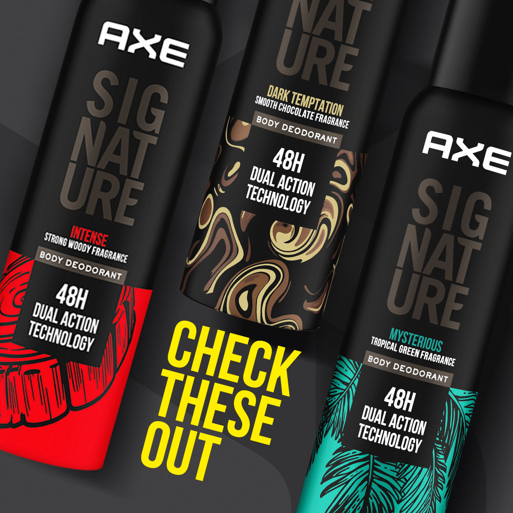 Axe Signature Suave No Gas Body Deodorant for Men, 154 ml, Pack of 1 Axe Signature Suave No Gas Body Deodorant for Men, 154 ml, Pack of 1