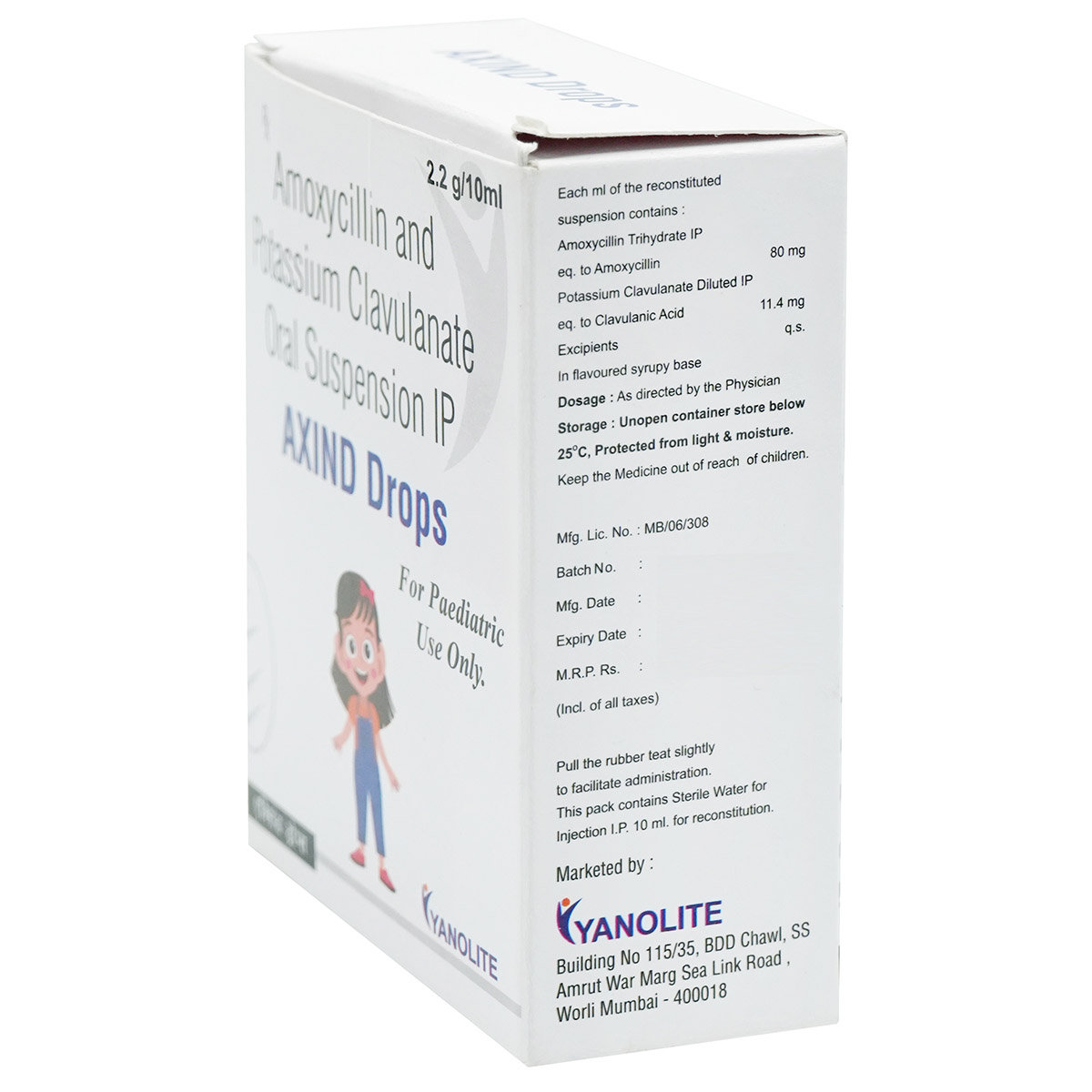 Axind Drops 10 ml, Pack of 1 ORAL DROPS Axind Drops 10 ml, Pack of 1 ORAL DROPS