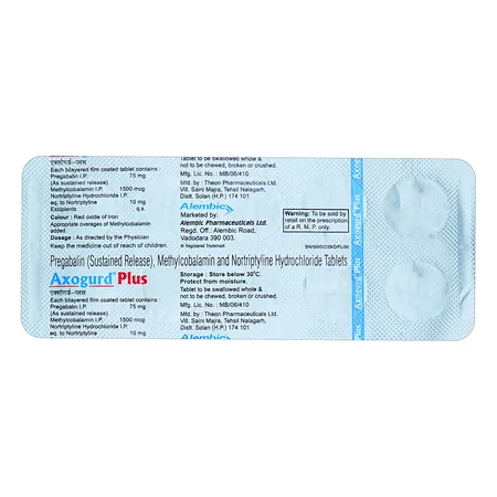 Axogurd Plus Tablet 10's