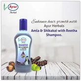 Ayur Herbal Amla &amp; Shikakai With Reetha Shampoo, 200 ml, Pack of 1