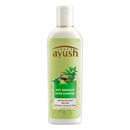 Lever Ayush Anti Dandruff Neem Shampoo, 175 ml