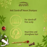 Lever Ayush Anti Dandruff Neem Shampoo, 175 ml, Pack of 1