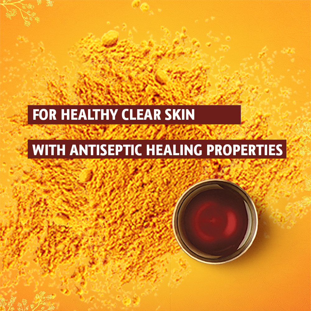 Lever Ayush Purifying Turmeric Soap 100 gm | Goodness Of Turmeric & Nalpamaradi Tailam | For Healthy & Clear Skin, Pack of 1 Lever Ayush Purifying Turmeric Soap 100 gm | Goodness Of Turmeric & Nalpamaradi Tailam | For Healthy & Clear Skin, Pack of 1