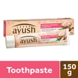 Lever Ayush Whitening Toothpaste with Rock Salt, 150 gm