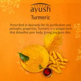 Lever Ayush Purifying Turmeric Soap, 400 gm (4 x 100 gm), Pack of 1