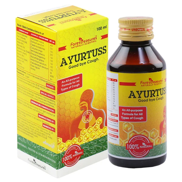 Amore Ayurtuss-Sf Cough Syrup, 100 ml