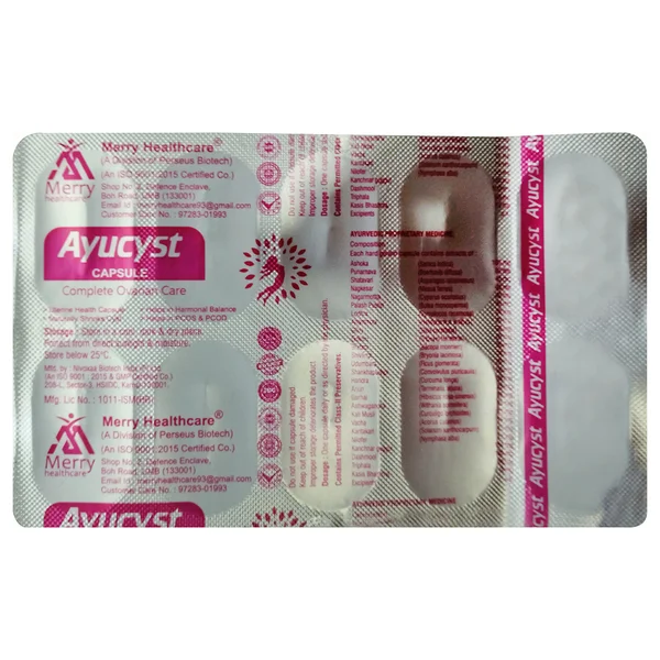 Merry Ayucyst Capsules, 10 Count