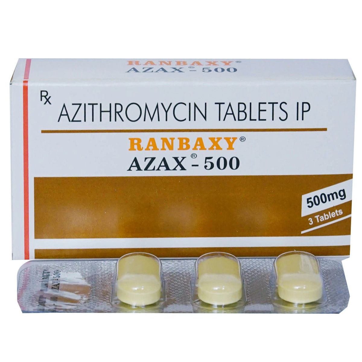 Buy Azax-500 Tablet 3's Online