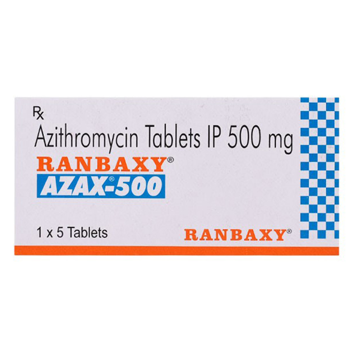 Azax-500 Tablet 5's, Pack of 5 TABLETS Azax-500 Tablet 5's, Pack of 5 TABLETS