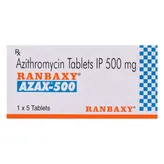 Azax-500 Tablet 5's, Pack of 5 TABLETS
