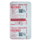 Azee 500 Tablet 3's, Pack of 3 TABLETS