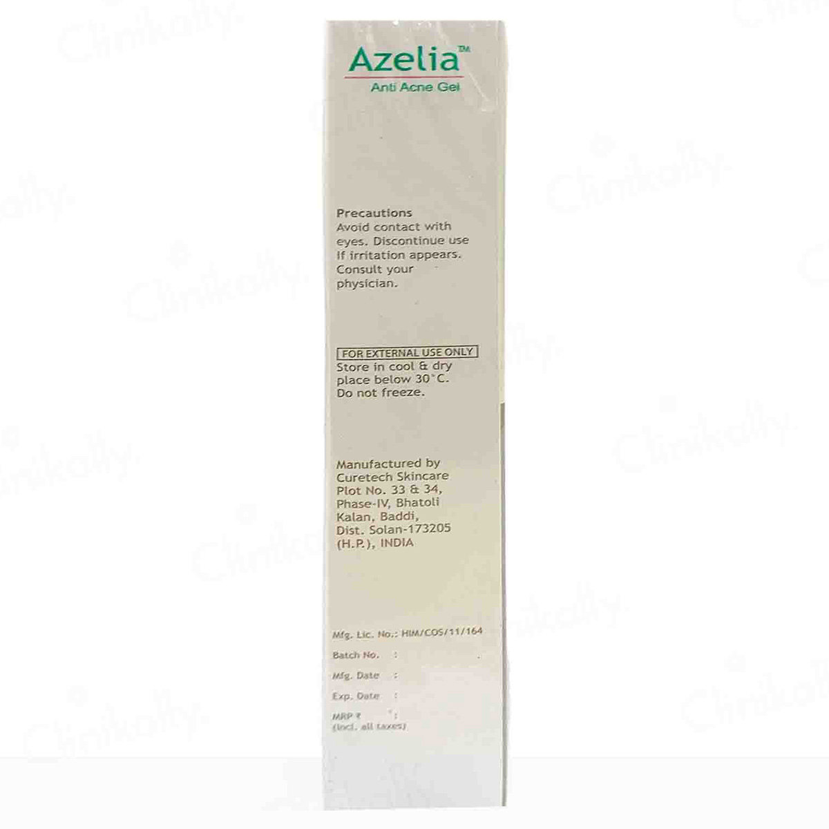 Azelia Anti Acne Gel 20 gm, Pack of 1 Azelia Anti Acne Gel 20 gm, Pack of 1