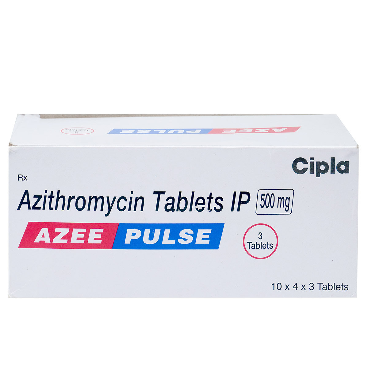 Azee Pulse Tablet 3's, Pack of 3 TabletS Azee Pulse Tablet 3's, Pack of 3 TabletS