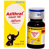 Azithral 100 Liquid 15 ml, Pack of 1 LIQUID