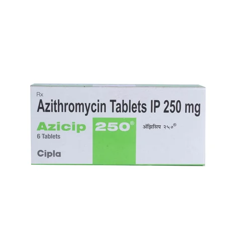 Azicip 250 Tablet 6's