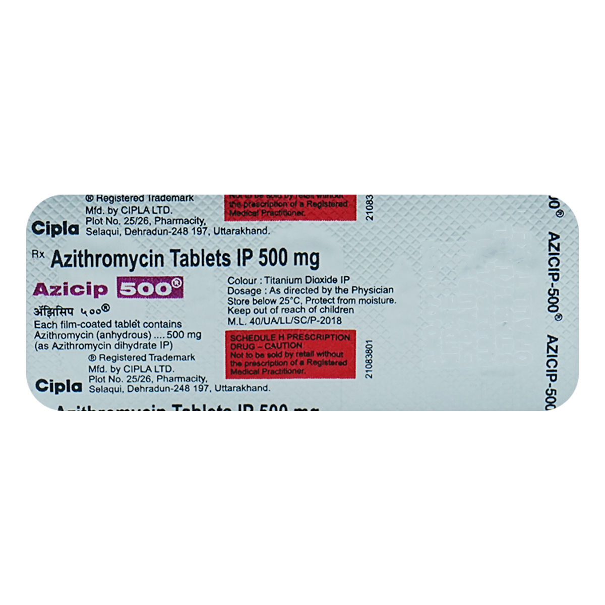 Azithromycin 500 mg english