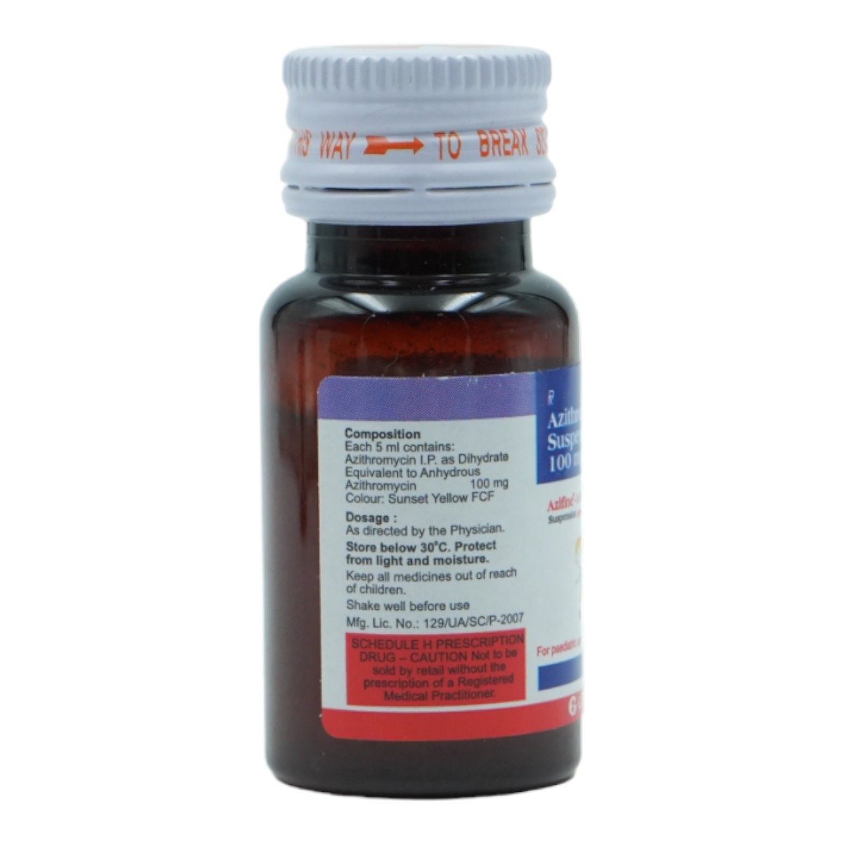 Azifine 100 mg Drop 15 ml, Pack of 1 Oral Suspension Azifine 100 mg Drop 15 ml, Pack of 1 Oral Suspension