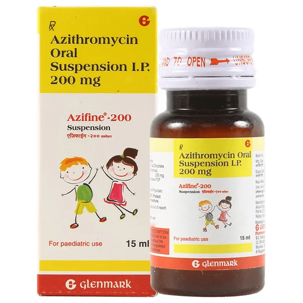 Azifine 200 Suspension 15 ml