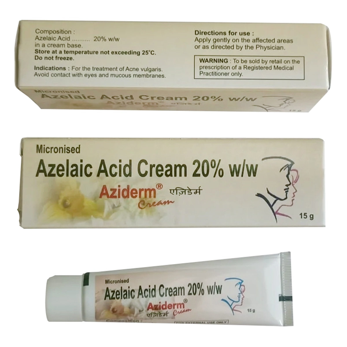 Aziderm 20% Gel 15 gm, Pack of 1 GEL Aziderm 20% Gel 15 gm, Pack of 1 GEL
