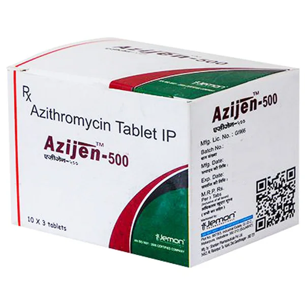Azijen 500 Tablet 3's