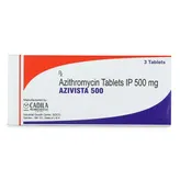 Azivista 500 mg Tablet 3's, Pack of 3 TabletS