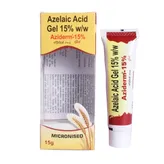 Aziderm-15% Gel 15 gm, Pack of 1 Gel