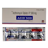 Azid 500 Tablet 5's, Pack of 5 TABLETS