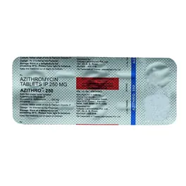 Azithro 250 Tablet | Uses, Side Effects, Price | Apollo Pharmacy