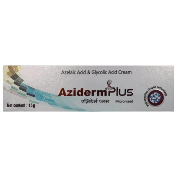 Aziderm Plus Cream 15 gm