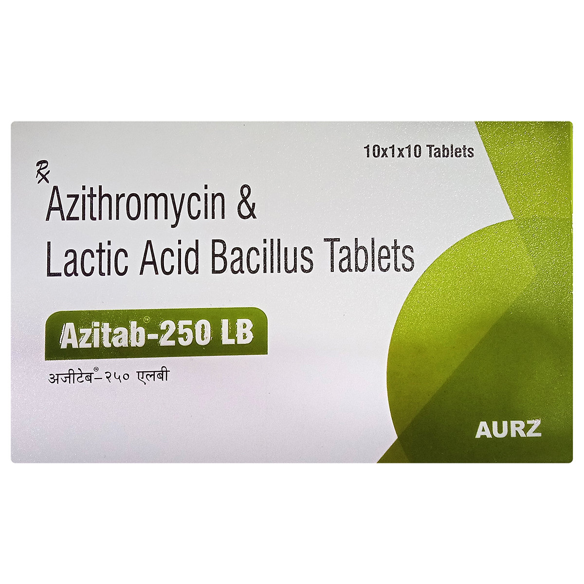 Azitab-250 LB Tablet 10's Azitab-250 LB Tablet 10's