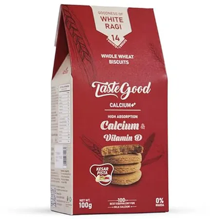 Azista Taste Good Kesar Pista Biscuit, 100 gm