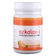 Azkalax-S Sugar Free Tangy Orange Flavour Isabgol Husk Powder, 100 gm