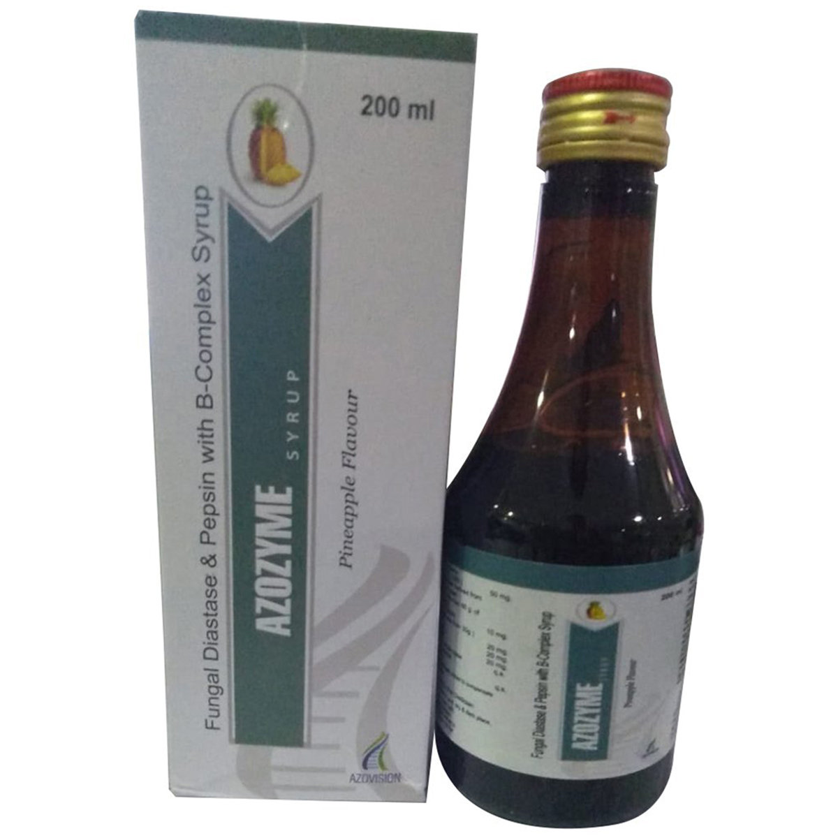 Azozyme Syrup 200 ml, Pack of 1 SYRUP Azozyme Syrup 200 ml, Pack of 1 SYRUP