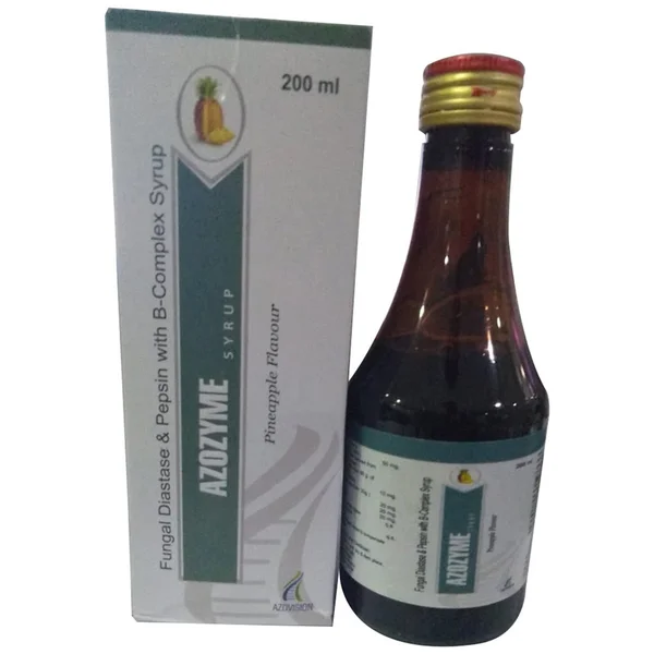 Azozyme Syrup 200 ml, Pack of 1 SYRUP