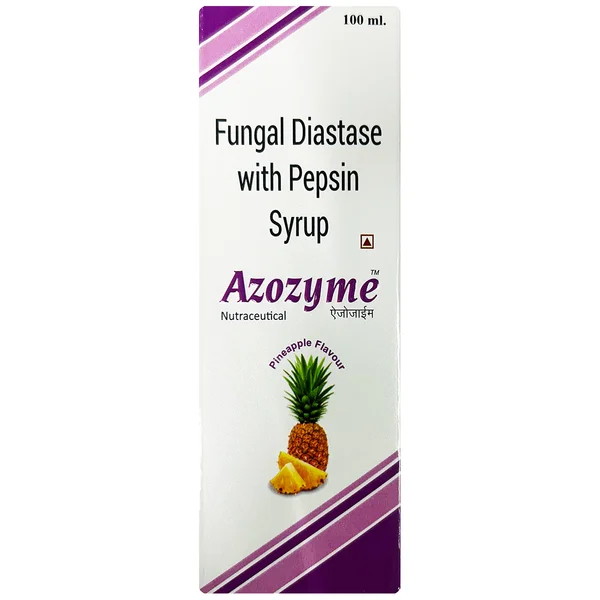 Azozyme Pineapple Flavour Syrup 100 ml