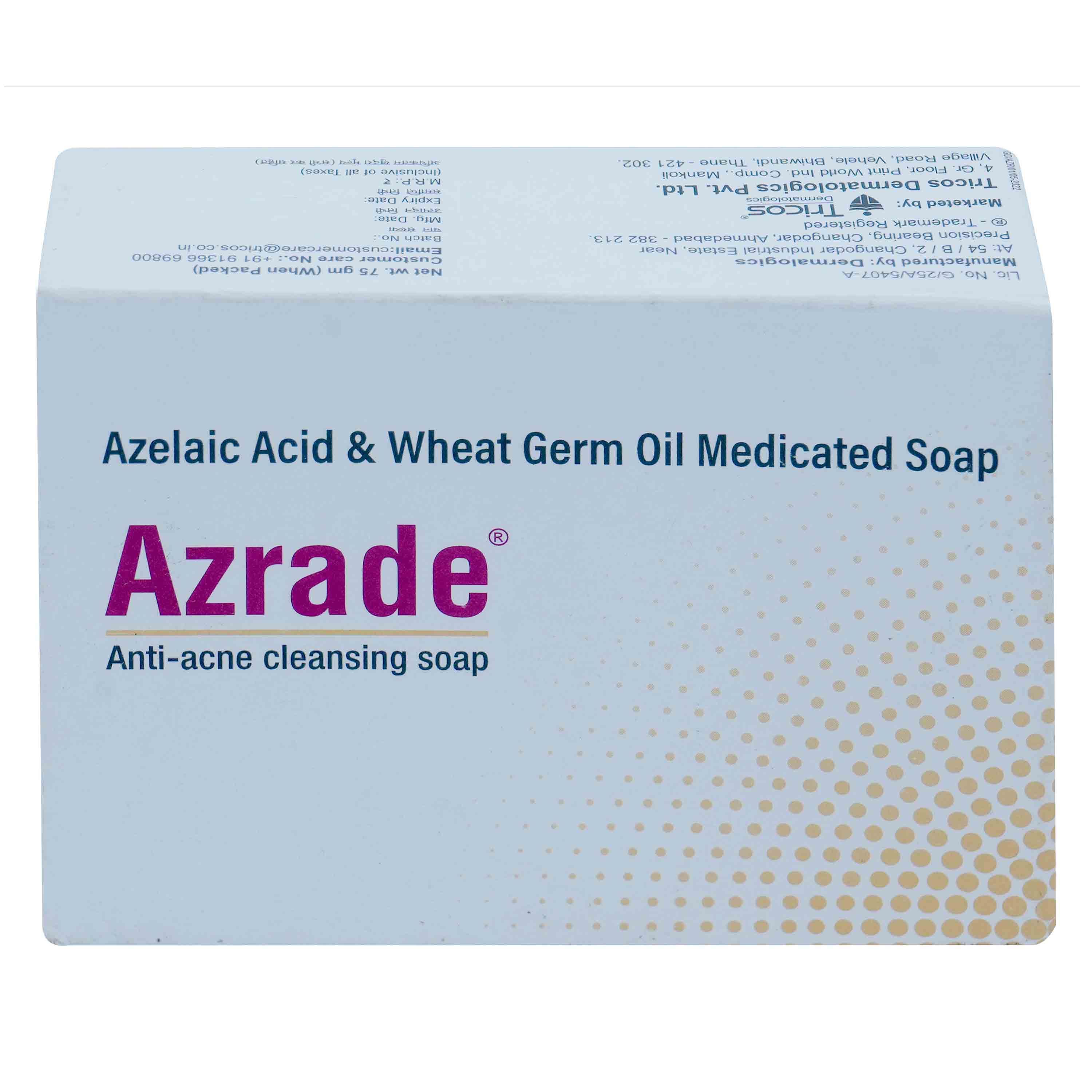 Buy Azrade Soap 75 gm Online