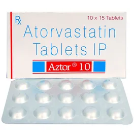 Aztor 10 Tablet | Uses, Side Effects, Price | Apollo Pharmacy