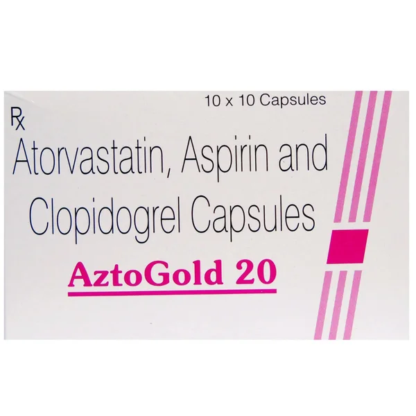 AztoGold 20 Capsule 10's, Pack of 10 CAPSULES