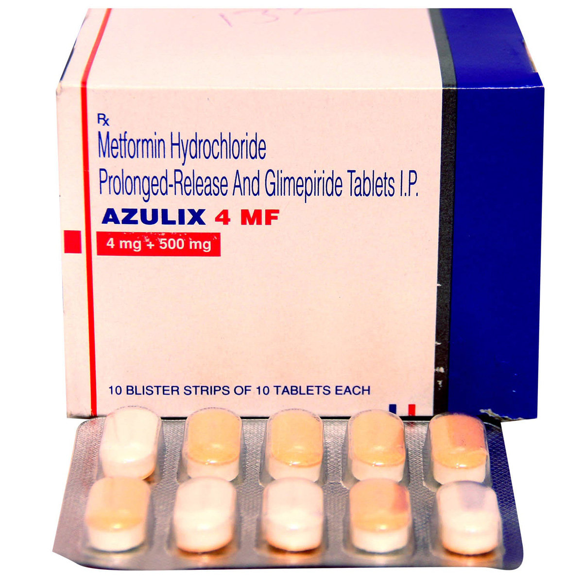 Azulix 4 MF Tablet 10's, Pack of 10 TABLETS Azulix 4 MF Tablet 10's, Pack of 10 TABLETS