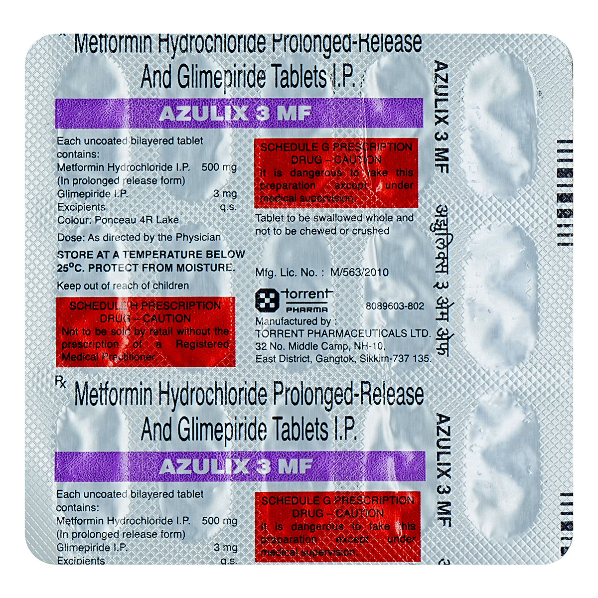 Azulix 3 MF Tablet 15's, Pack of 15 TabletS Azulix 3 MF Tablet 15's, Pack of 15 TabletS