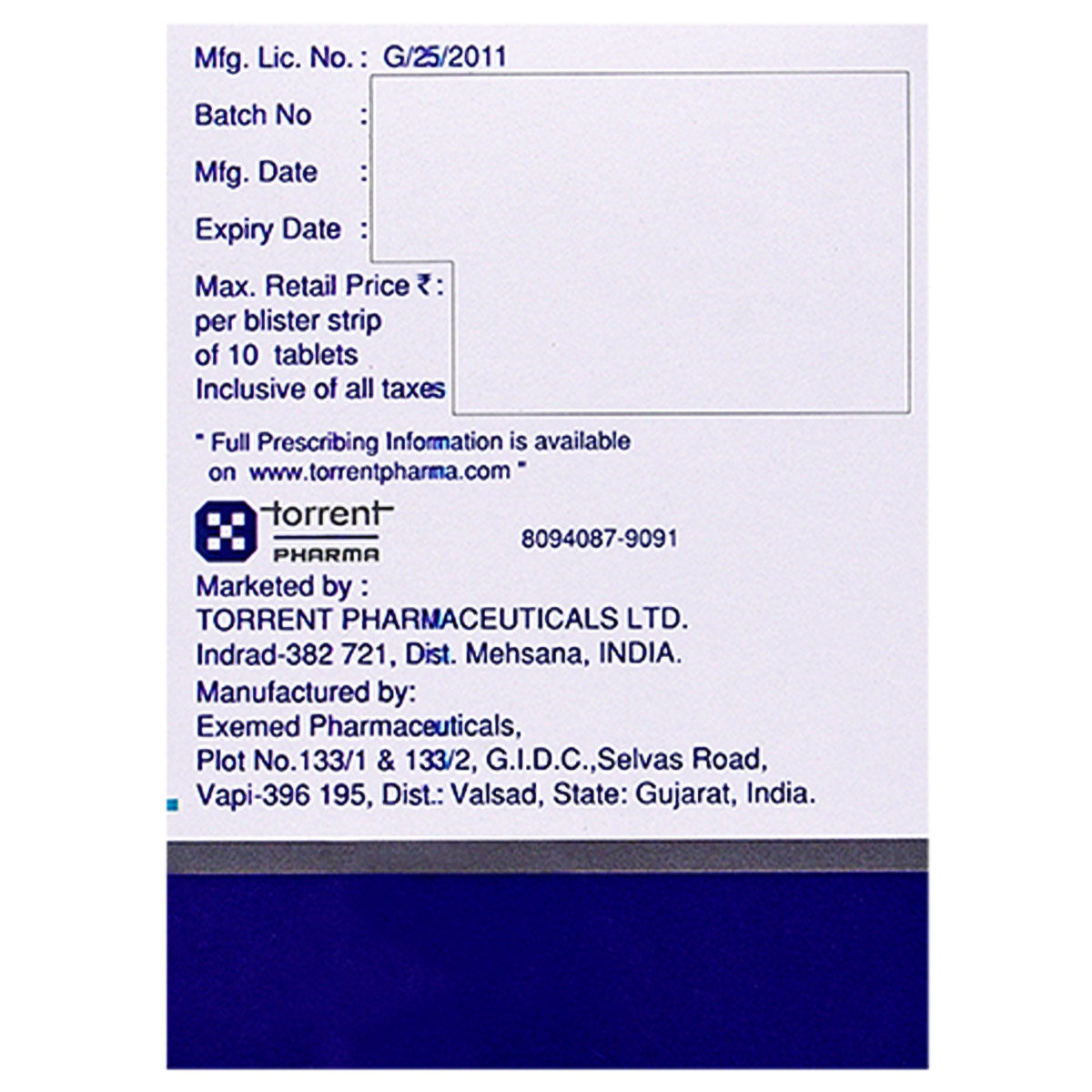 Azulix SM IR 50/1000/2 Tablet 10's, Pack of 10 TabletS Azulix SM IR 50/1000/2 Tablet 10's, Pack of 10 TabletS