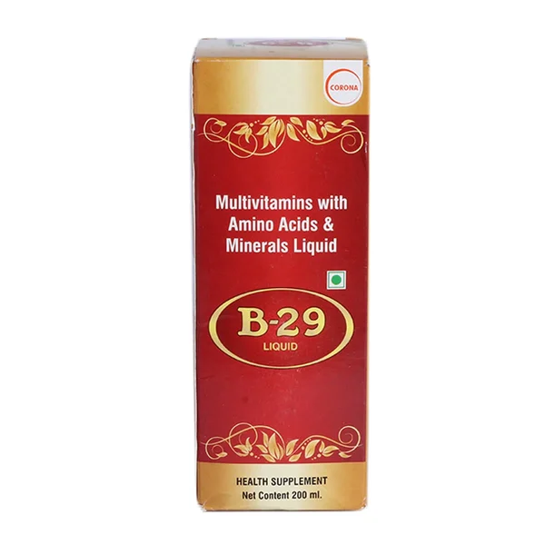 B 29 Syrup 200 ml, Pack of 1