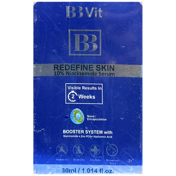 B3 VIT REDEFINE SKIN 10% NIACINAMIDE SERUM 30ML