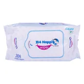 B4-Nappi Wipes, 30 Count, Pack of 1