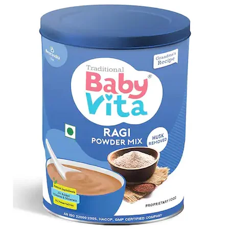 Babyvita Ragi Powder Mix, 300 gm Tin