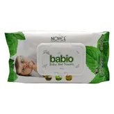 Babio Baby Wet Wipes, 80 Count, Pack of 1