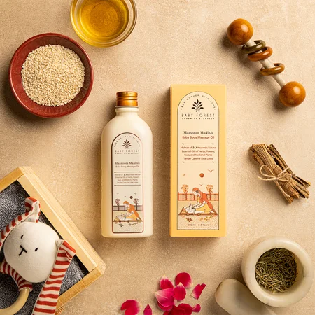 Baby Forest Maasoom Maalish Baby Body Massage Oil, 200 ml